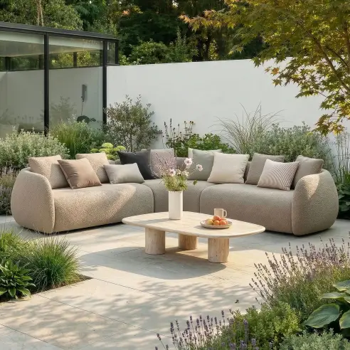 Fabric Monte Carlo Small Corner Sofa Set Fabric Monte Carlo Small Corner Sofa Set