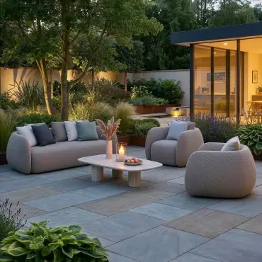 Fabric Monte Carlo 3 Seat Sofa Set