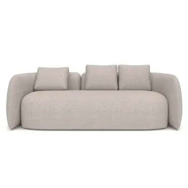 Fabric Monte Carlo 3 Seat Sofa Set