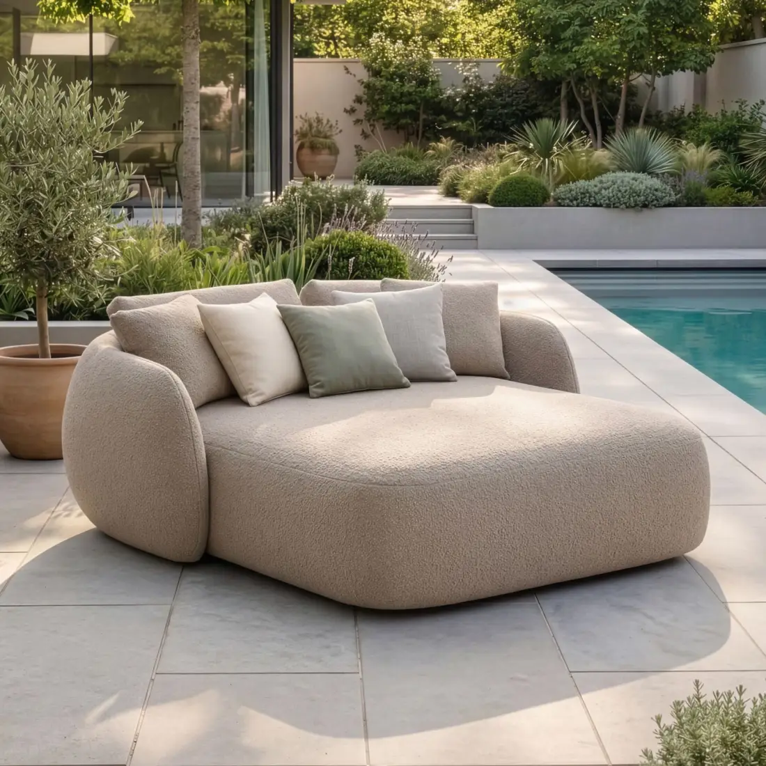 Fabric Monte Carlo Daybed