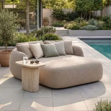 Fabric Monte Carlo Daybed