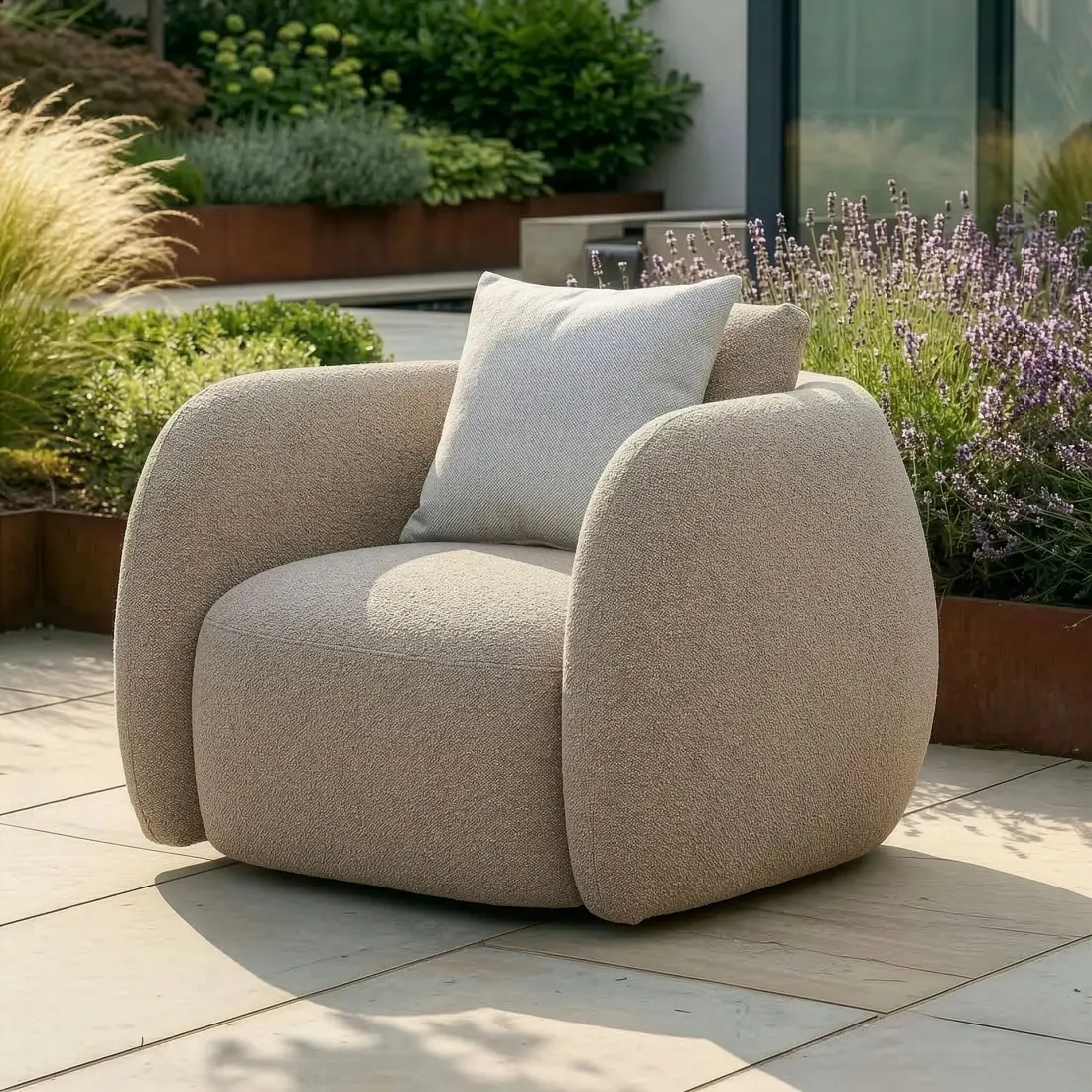 Fabric Monte Carlo Armchair