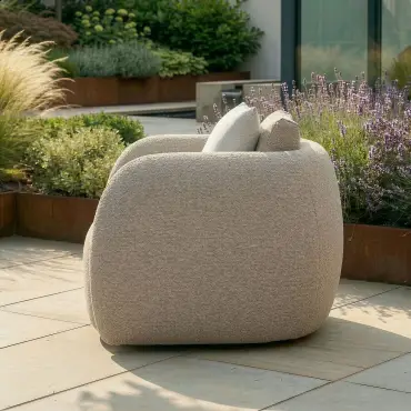 Fabric Monte Carlo Armchair
