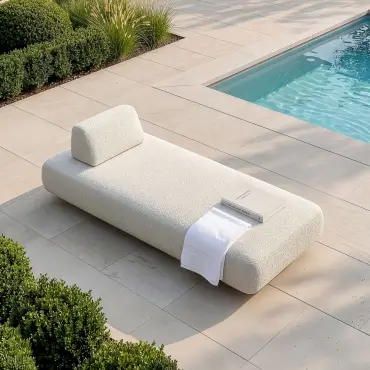 Fabric Cannes Sunlounger