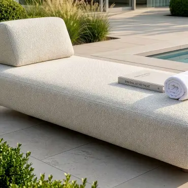 Fabric Cannes Sunlounger