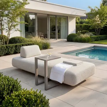Fabric Cannes Sunlounger