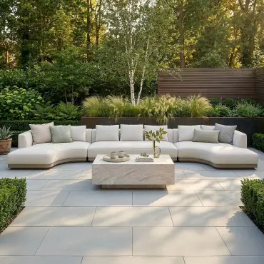 Fabric Lyon Large U Shape Sofa Set