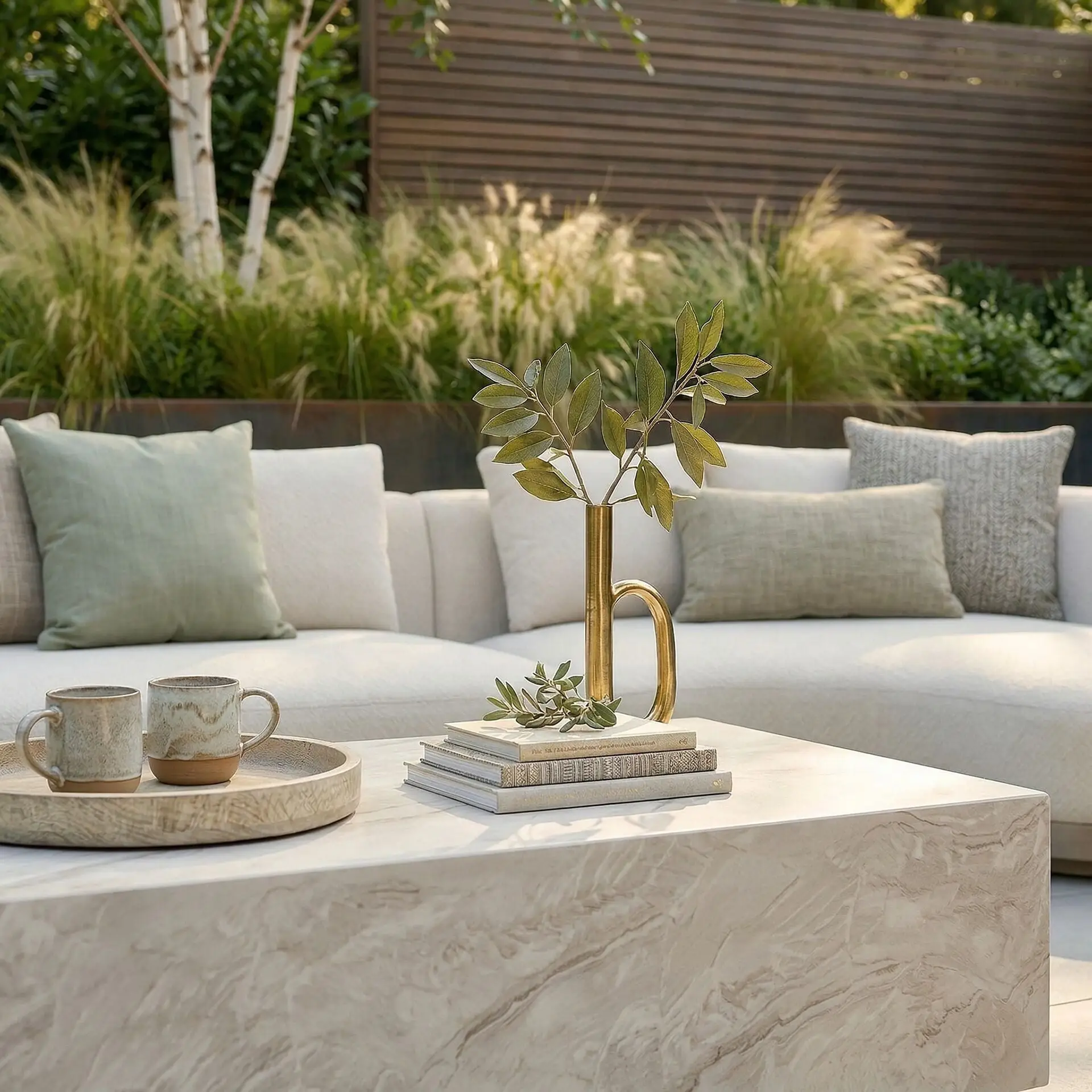 Fabric Lyon Large U Shape Sofa Set