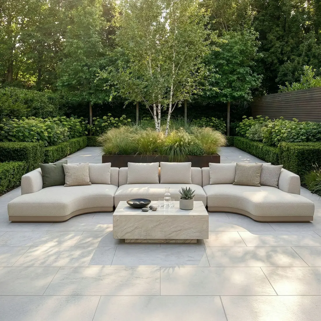 Fabric Lyon Small U Shape Sofa Set Fabric Lyon Small U Shape Sofa Set