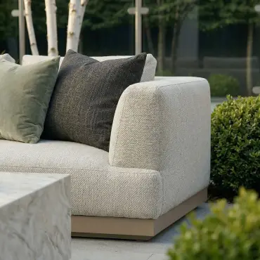 Fabric Lyon Left-Handed Large Corner Sofa Set