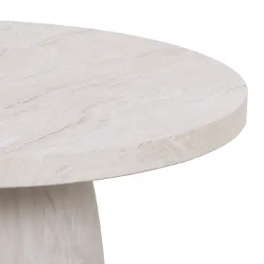 Fabric Lyon Small Corner Sofa Set with Round Table