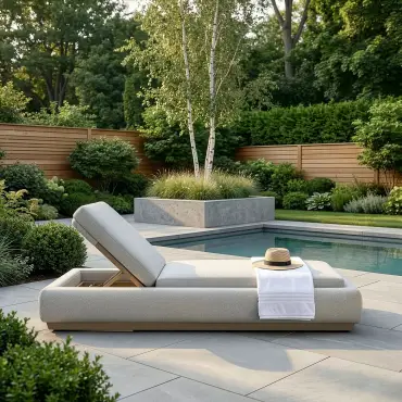 Fabric Lyon Sunlounger X 2