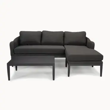 Duke 3 Seater Chaise Sofa Lounging Set