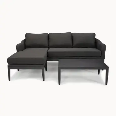 Duke 3 Seater Chaise Sofa Lounging Set