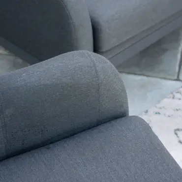Duke Aluminium 2 Seater Sofa Lounging Set