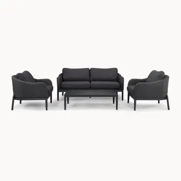 Duke Aluminium 2 Seater Sofa Lounging Set