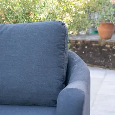 Duke All Weather Fabric Corner Sofa Lounging Set