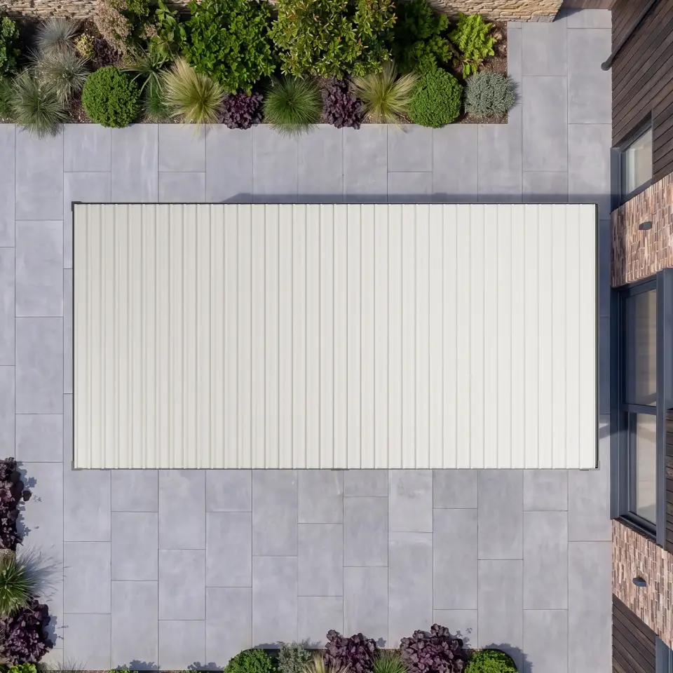 Umbra Aluminium Metal Fixed Roof Carport - 6m x 3m Free Standing
