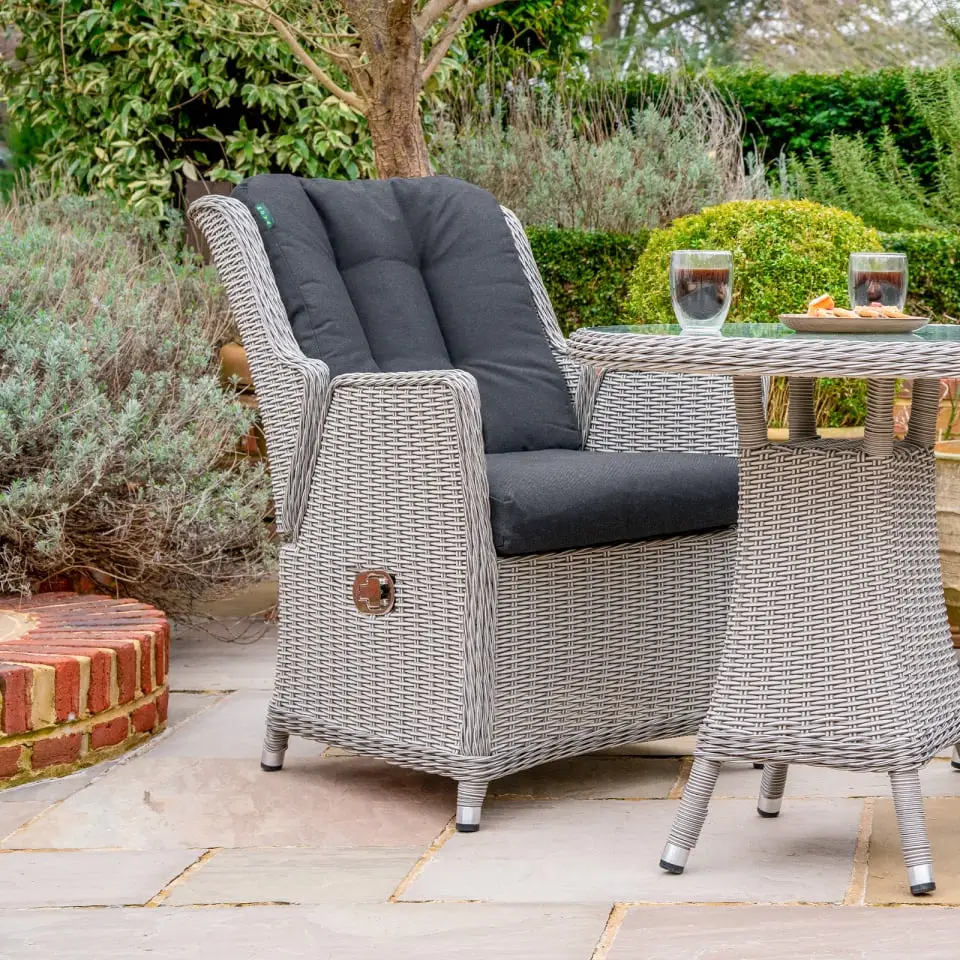 Talia 2 Seat Rattan Bistro Set - Round Table