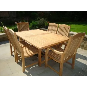 Malvern teak dining Special set 3