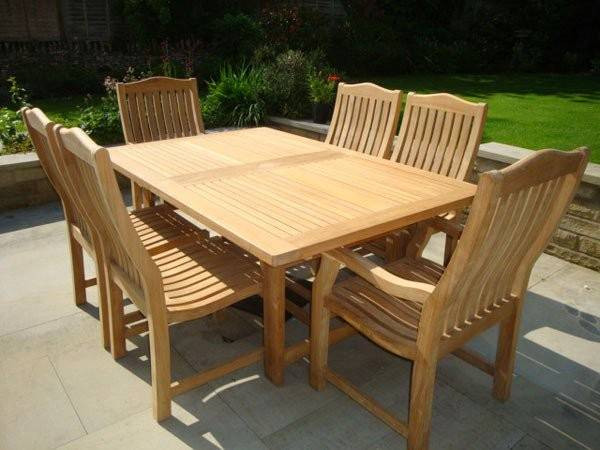Malvern Medium Teak Dining Set - Certified