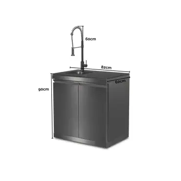 Premium Outdoor Kitchen Sink Unit - Oasis Range