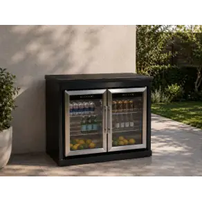 Premium Outdoor Kitchen Double Fridge Unit - Oasis Range