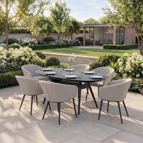 Ambition 6 Seat Oval Dining Set Ambition 6 Seat Oval Dining Set