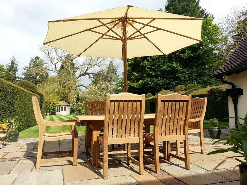 Malvern Medium Teak Dining Set - Certified