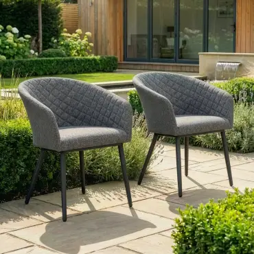 Pair of Fabric Ambition Dining Chairs