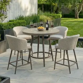 Fabric Zen 4 Seat Low Round Bar Set