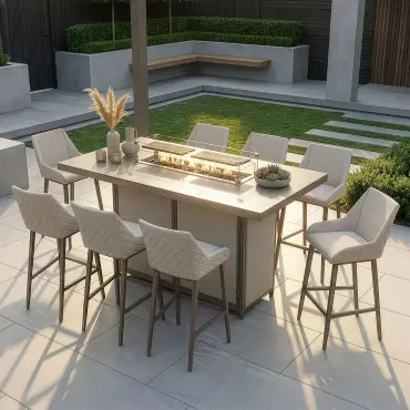 Regal 8 Seat Bar Set Fire Pit