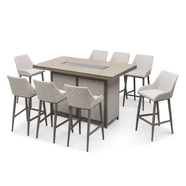 Regal 8 Seat Bar Set Fire Pit