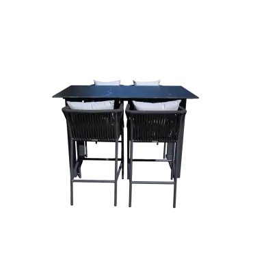 Aruba 4 Chair Bar Dining Set
