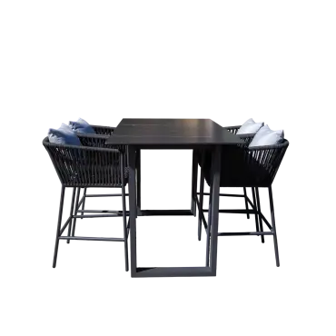 Aruba 4 Chair Bar Dining Set