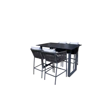 Aruba 4 Chair Bar Dining Set