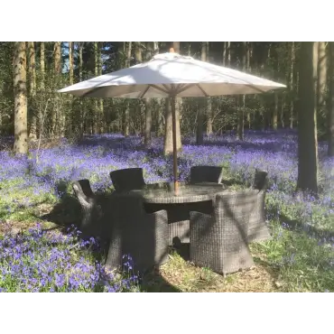 Seville 6 Chair Round Dining Set