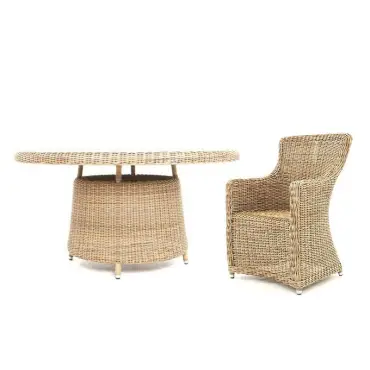 Seville 6 Chair Round Dining Set
