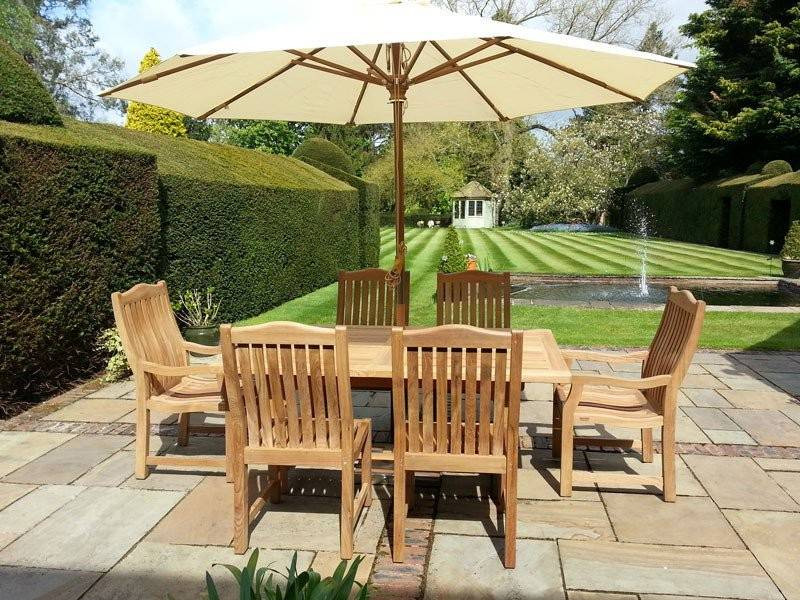Malvern Medium Teak Dining Set - Certified