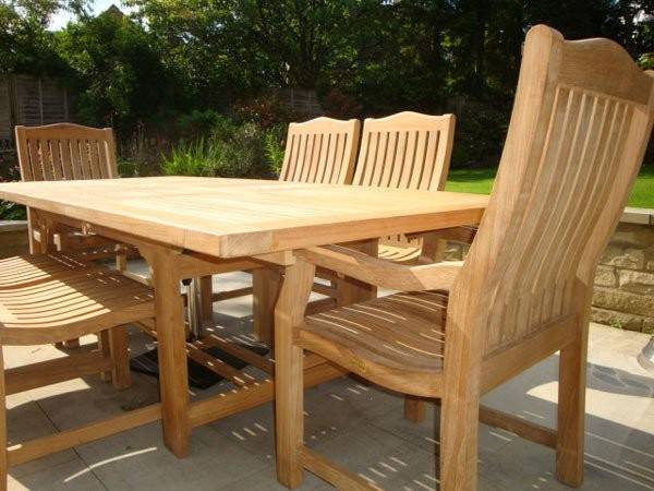 Malvern Medium Teak Dining Set - Certified