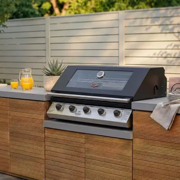 Bali Outdoor Kitchen Storage Units with Beefeater 1700 Series BBQ - Large Configuration
