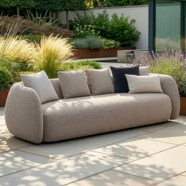 Fabric Monte Carlo 4 Seat Sofa