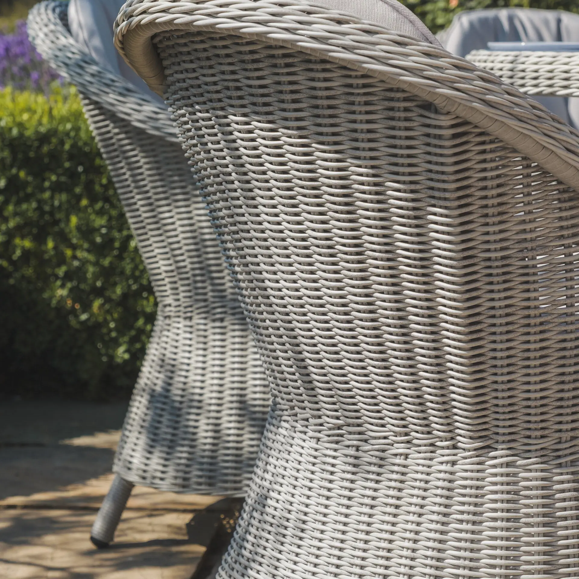 Antigua 8 Seat Rectangular Dining Set - Oxford Heritage Rattan Dining Chairs