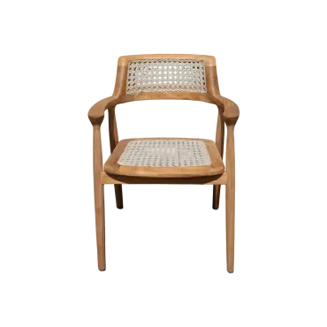 Pair of Pedro Reclaimed Teak Dining Chairs