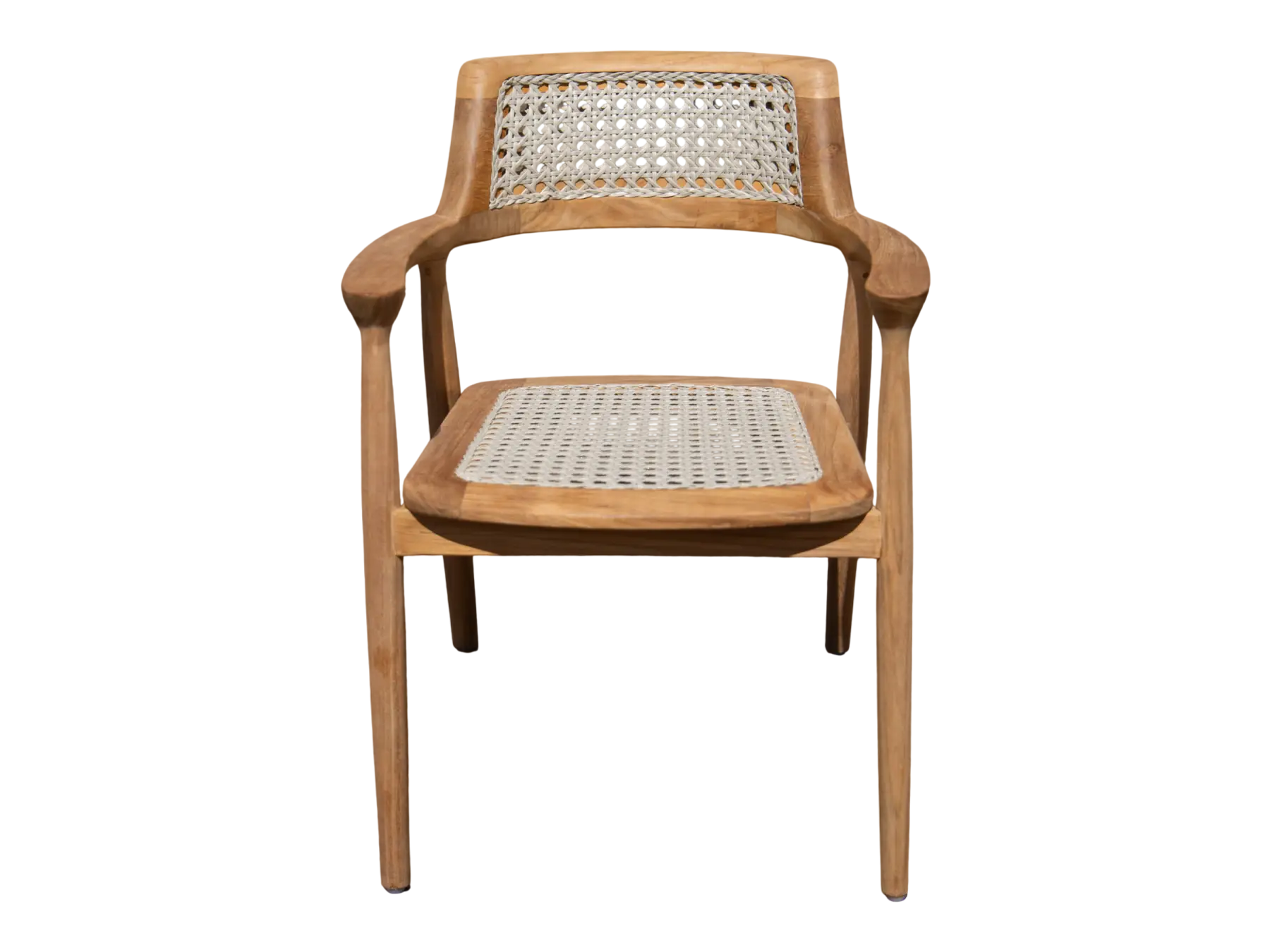 Pair of Pedro Reclaimed Teak Dining Chairs