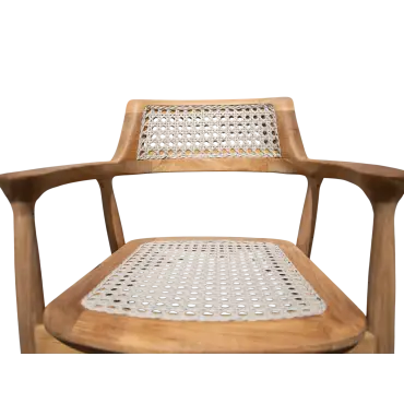 Pair of Pedro Reclaimed Teak Dining Chairs