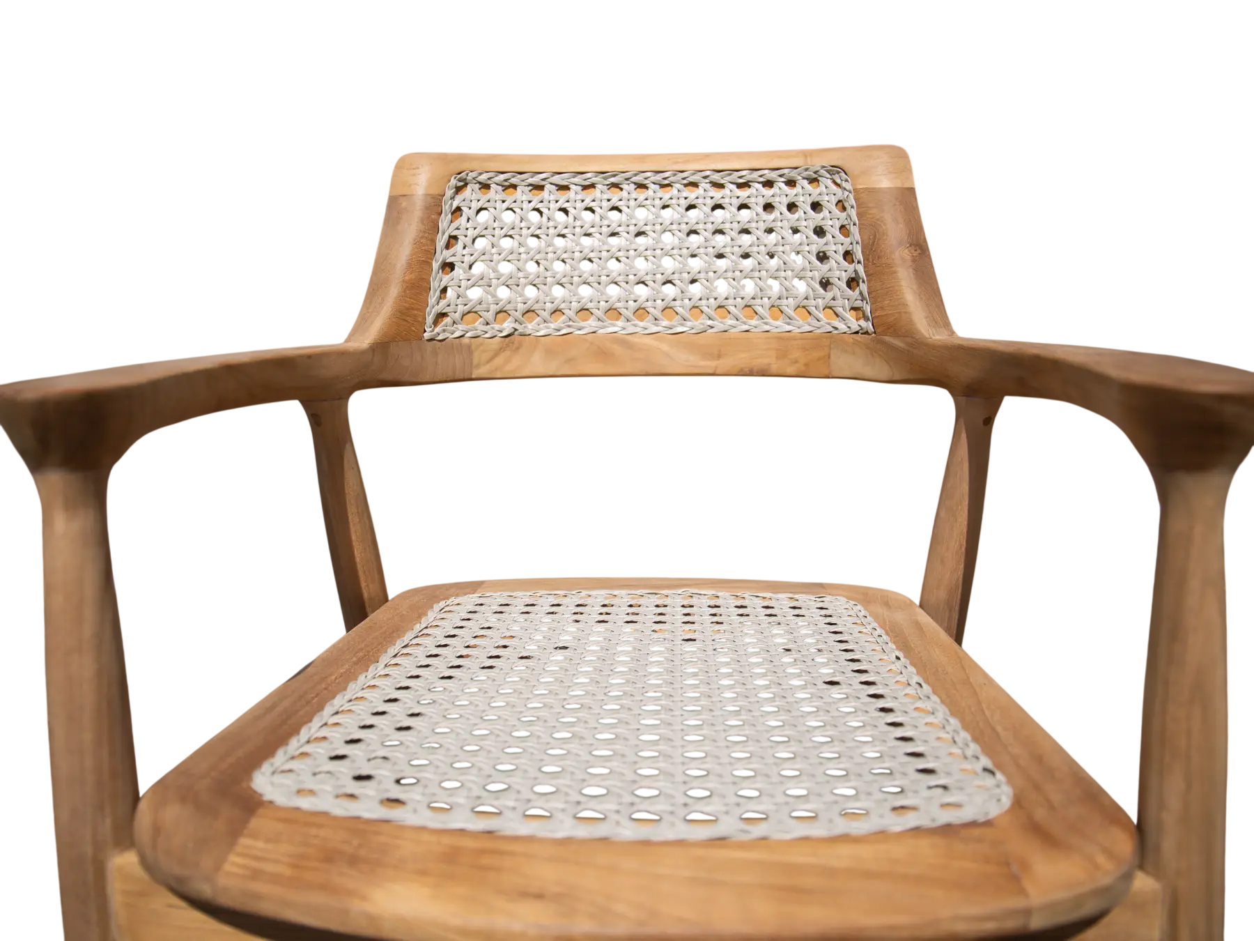 Pair of Pedro Reclaimed Teak Dining Chairs
