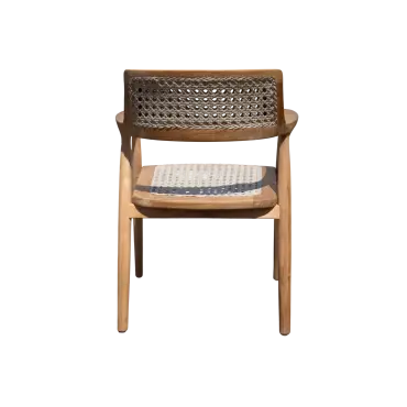 Pair of Pedro Reclaimed Teak Dining Chairs