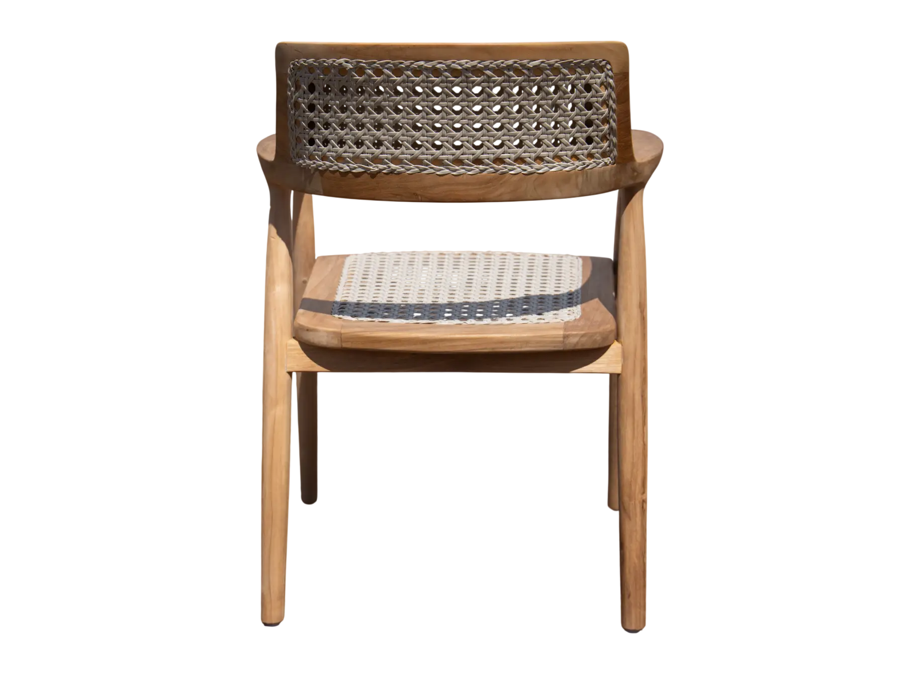 Pair of Pedro Reclaimed Teak Dining Chairs