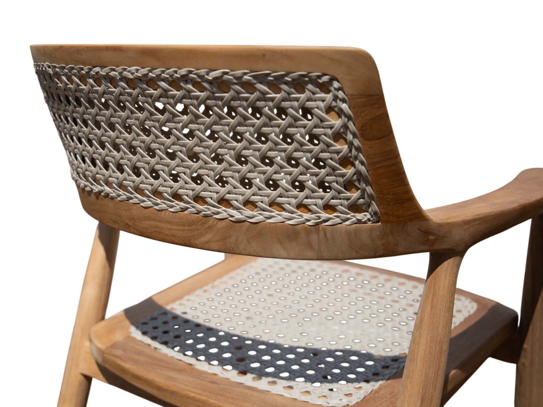 Pair of Pedro Reclaimed Teak Dining Chairs